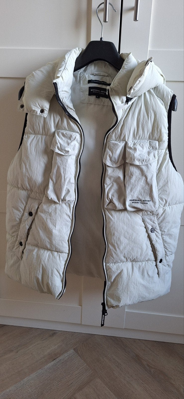 Bodywarmer MARSHALL ARTIST, Ophalen of Verzenden, Zo goed als nieuw, Maat 48/50 (M), Beige