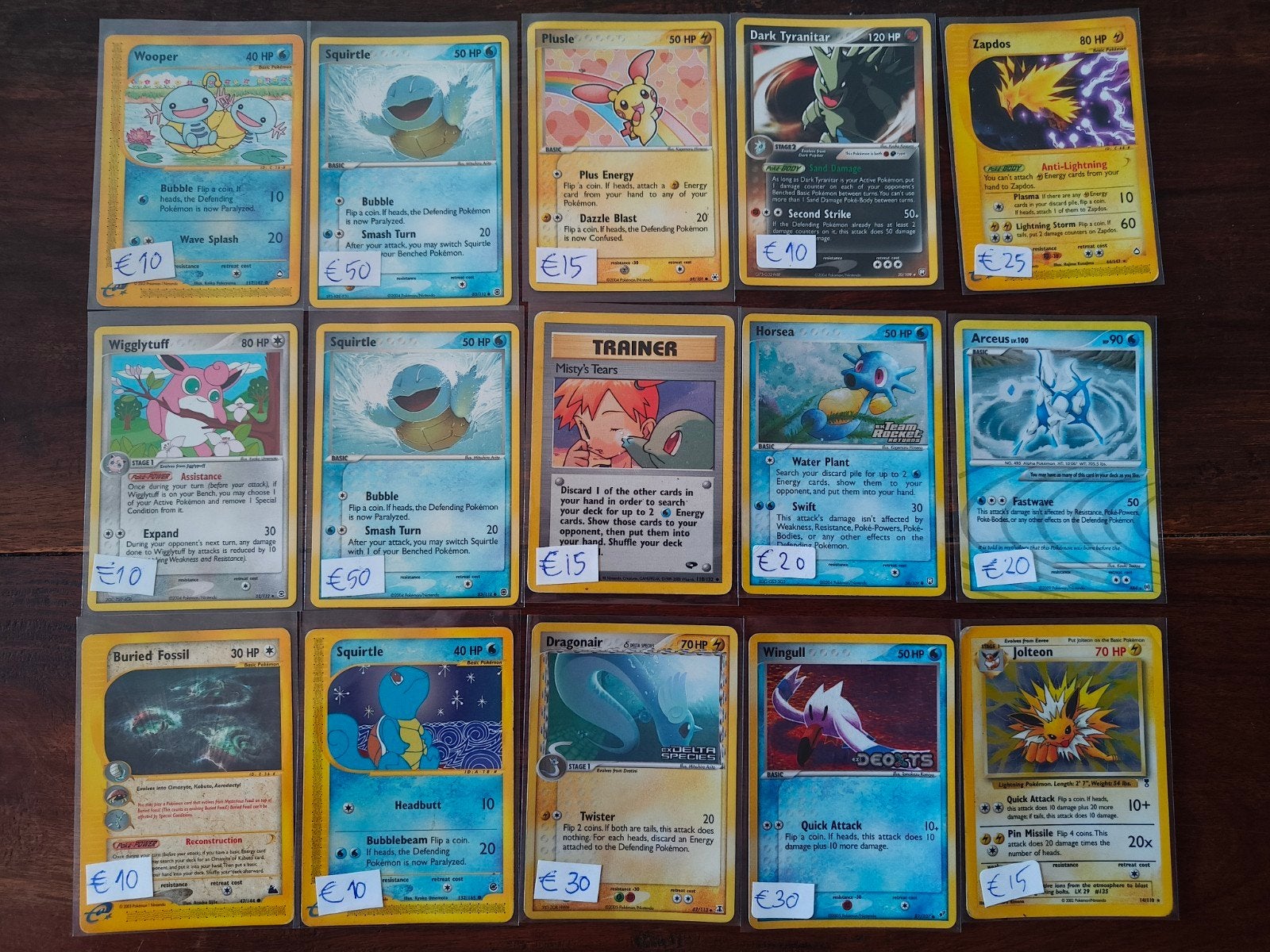 Pokémon Kaarten Collectie - losse verkoop 1/2, Ophalen of Verzenden, Gebruikt