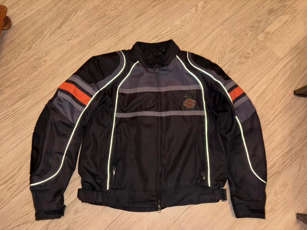 Harley-Davidson motorjas met bescherming, Ophalen, Tweedehands, Jas | textiel