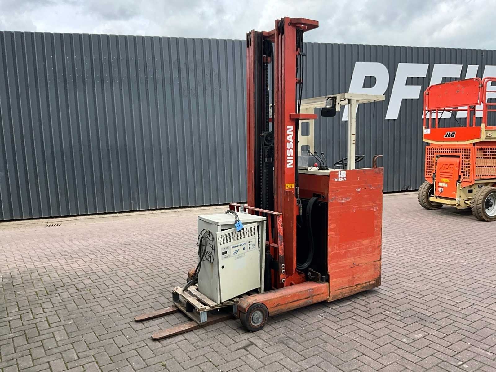 1996 Nissan JHC01L18HU Reach truck, Elektrisch, Reachtruck, Nissan