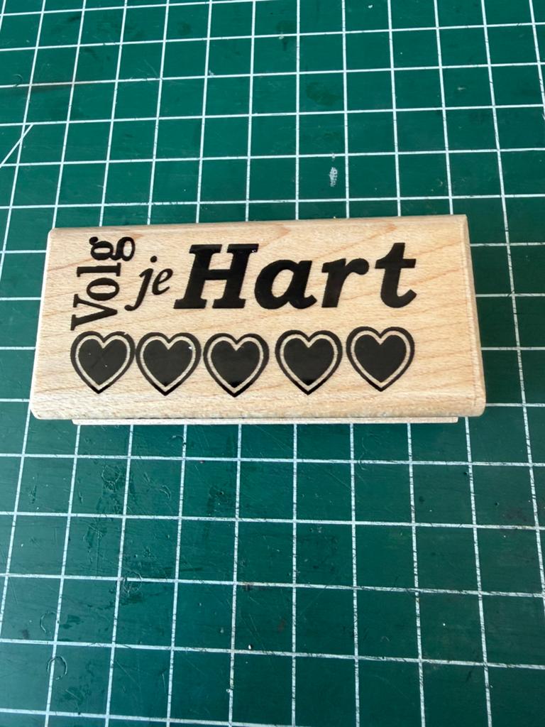 S 00285  ludiec volg je hart, Ophalen of Verzenden, Nieuw