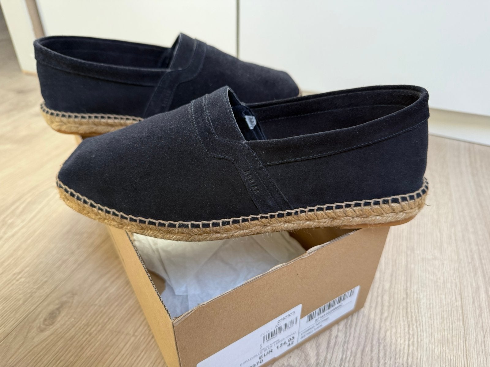 Donkerblauwe loafer Nubikk (42), Loafers, Blauw, Ophalen of Verzenden, Zo goed als nieuw