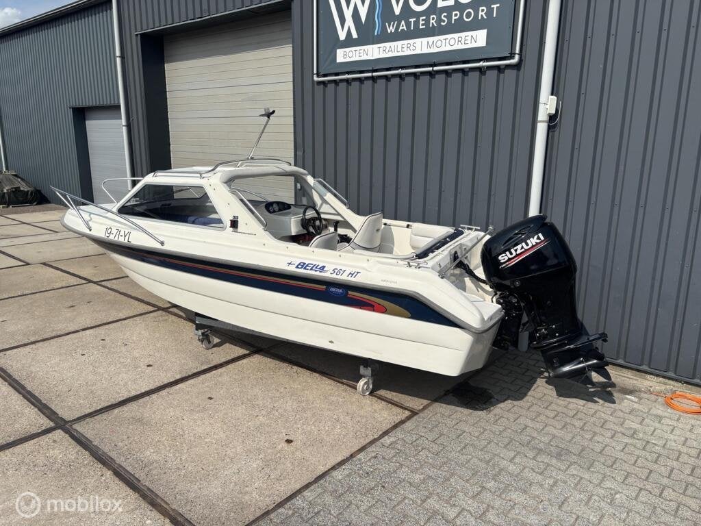 Bella  561 HT console boot / 90 pk Suzuki 2019, Watersport en Boten, Buitenboordmotor