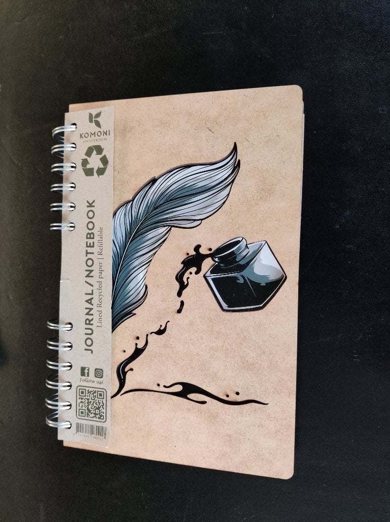 Komoni Journal / notebook - nieuw | 20-9, Ophalen of Verzenden, Nieuw