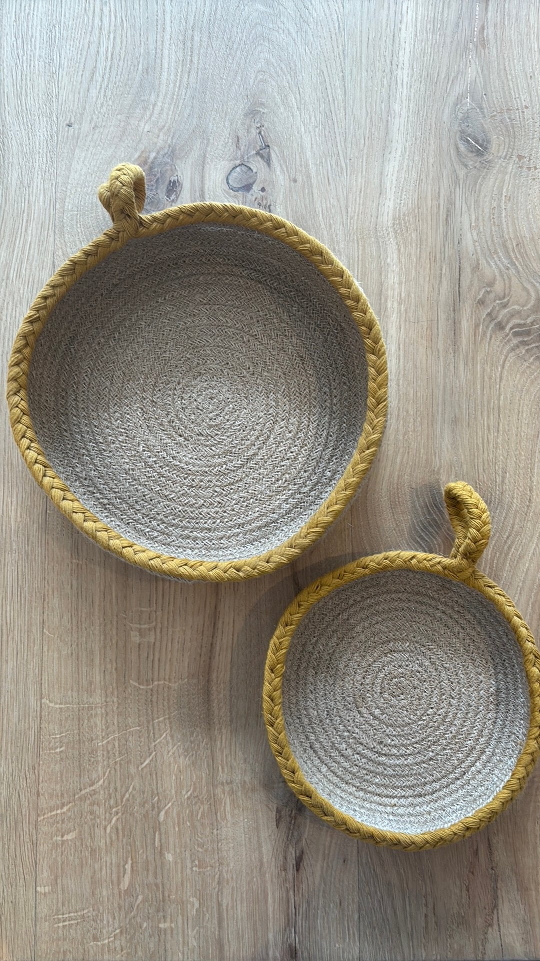 2 (wand)mandjes van Ikea, Ophalen of Verzenden, Zo goed als nieuw