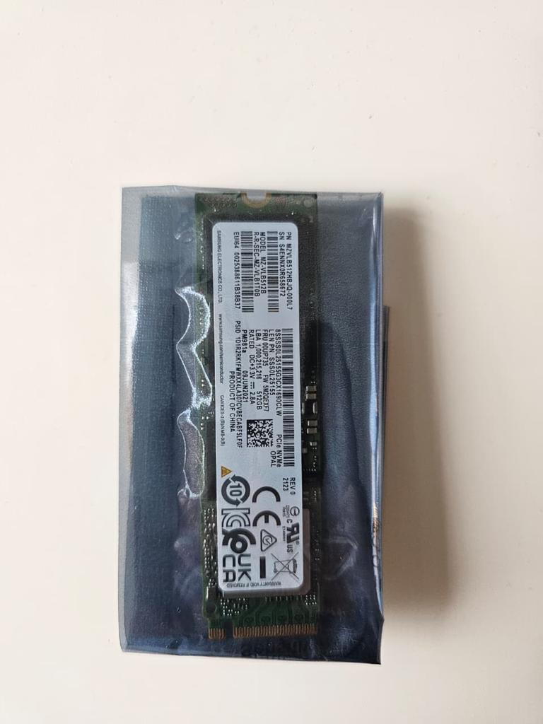 Samsung SSD 512GB, Telecommunicatie, Mobiele telefoons | Batterijen en Accu's, Ophalen, Zo goed als nieuw