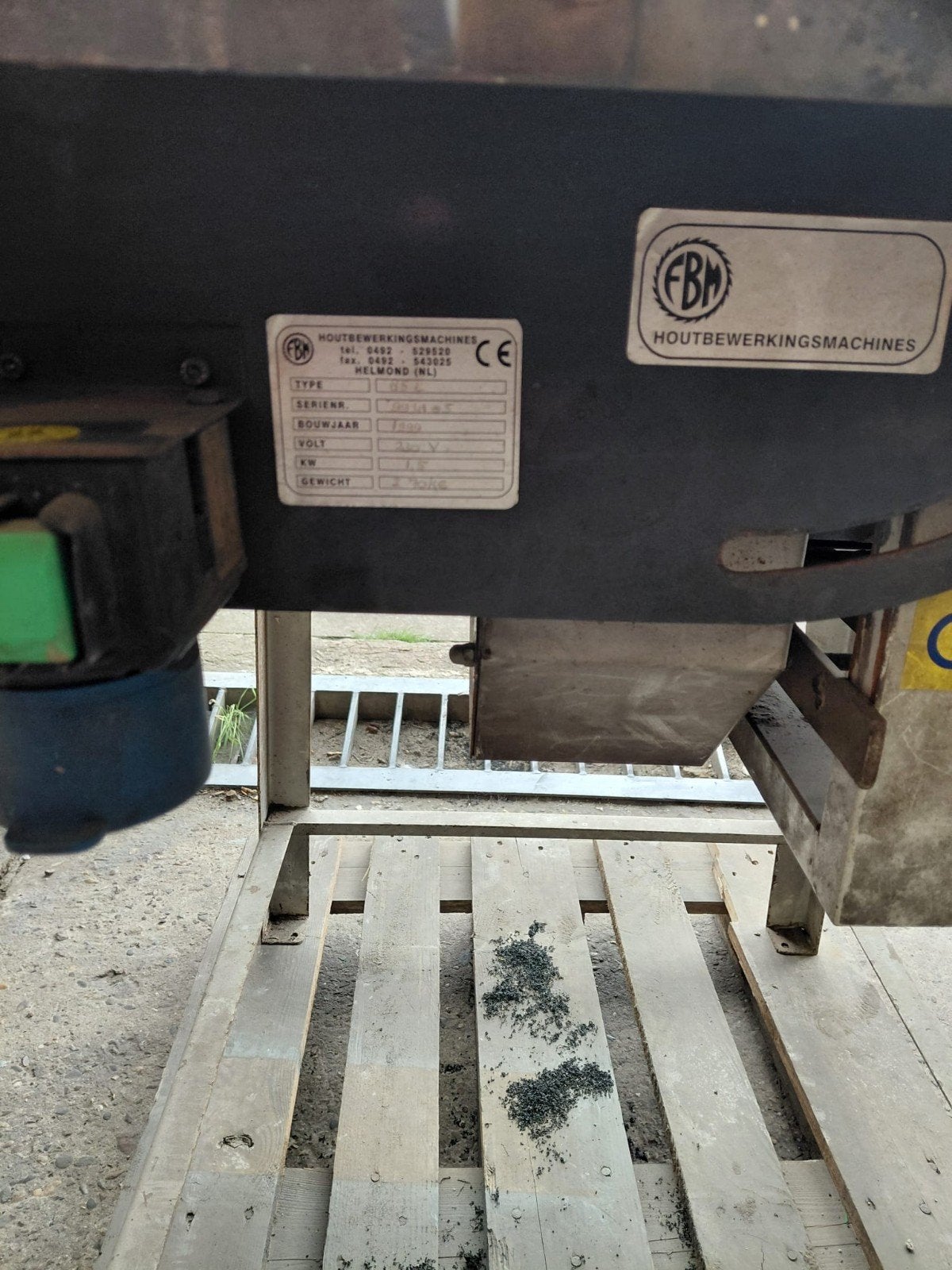 FBM Houtbewerkingsmachine - Cirkelzaagtafel, Ophalen
