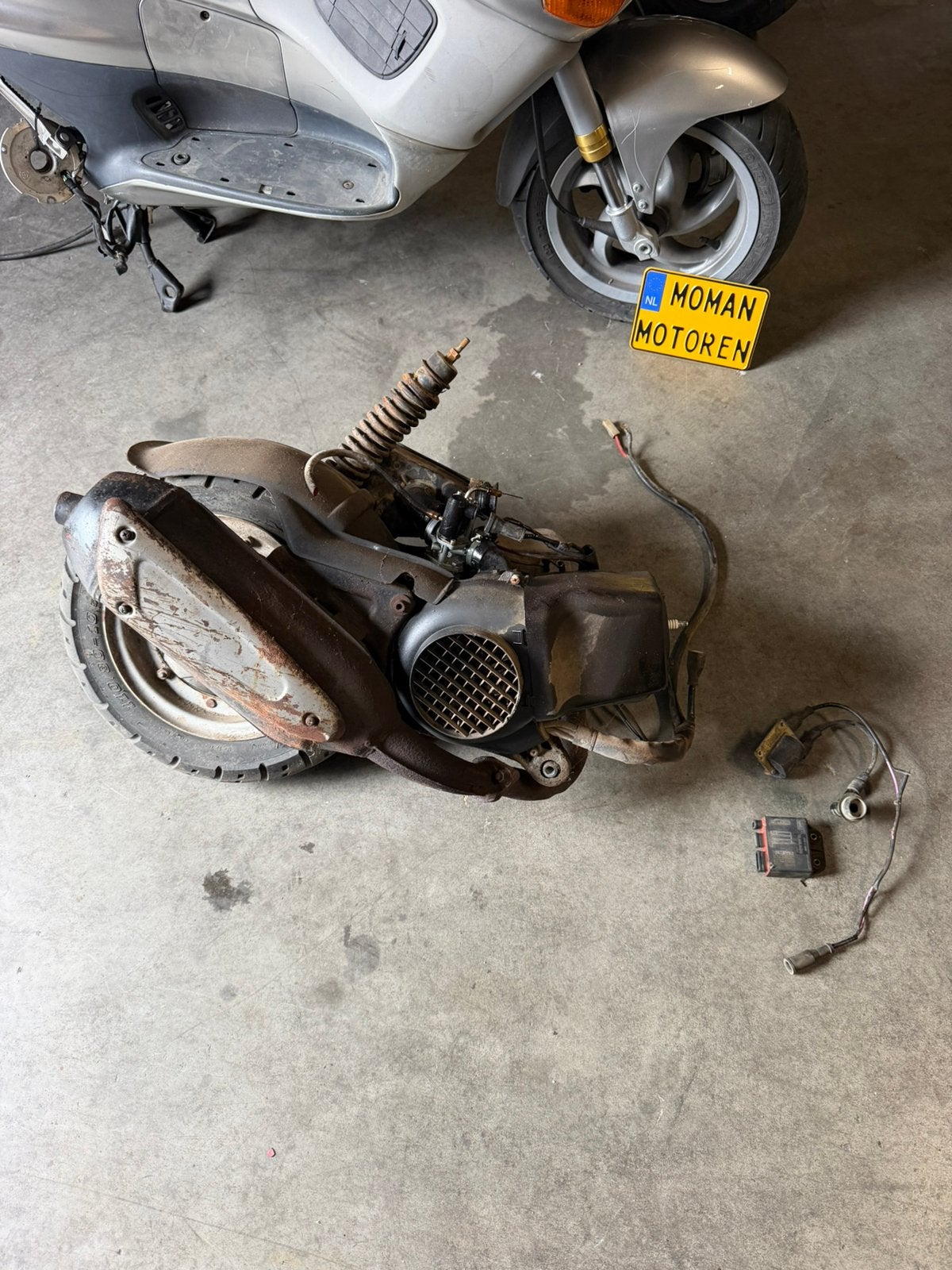 Piaggio SKR 125cc motor blok plug & play, Ophalen
