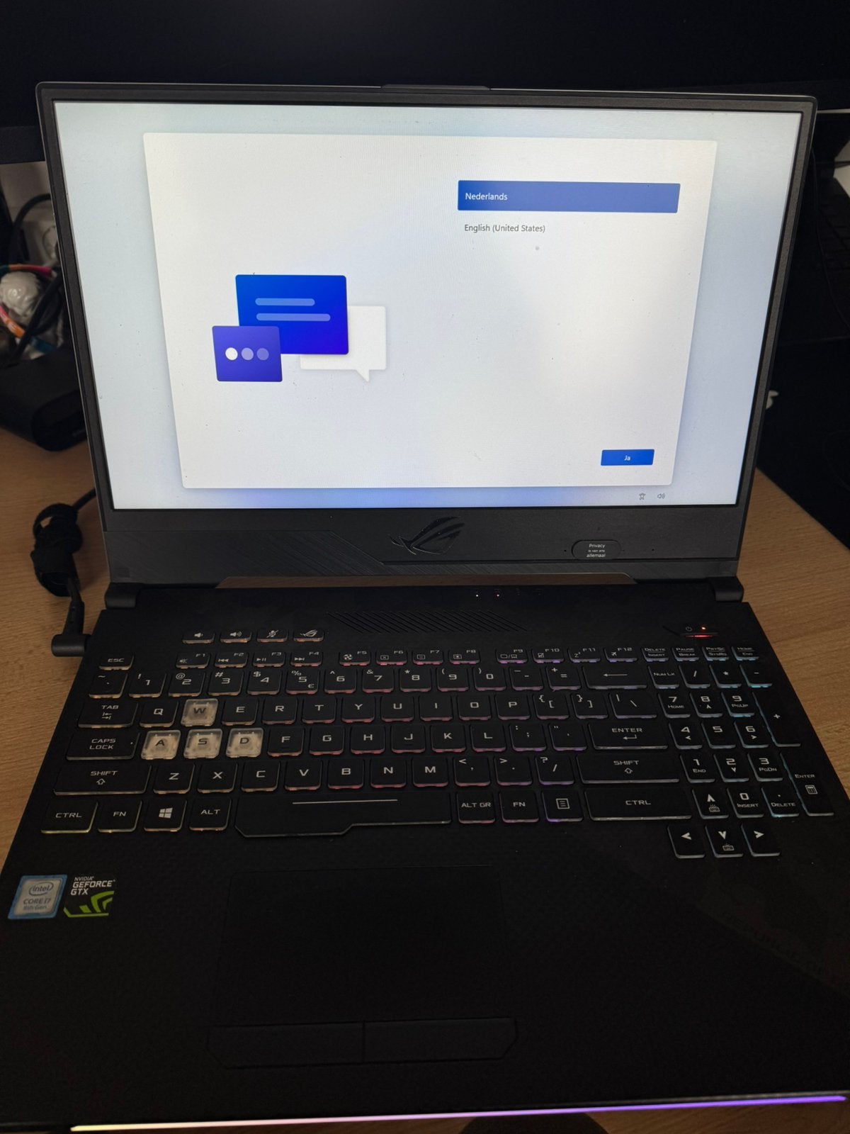 ASUS ROG Strix SCAR II GL504GS–i7 / GTX 1070 / 16GB / 1.25TB, Computers en Software, Windows Laptops, Ophalen, Met videokaart
