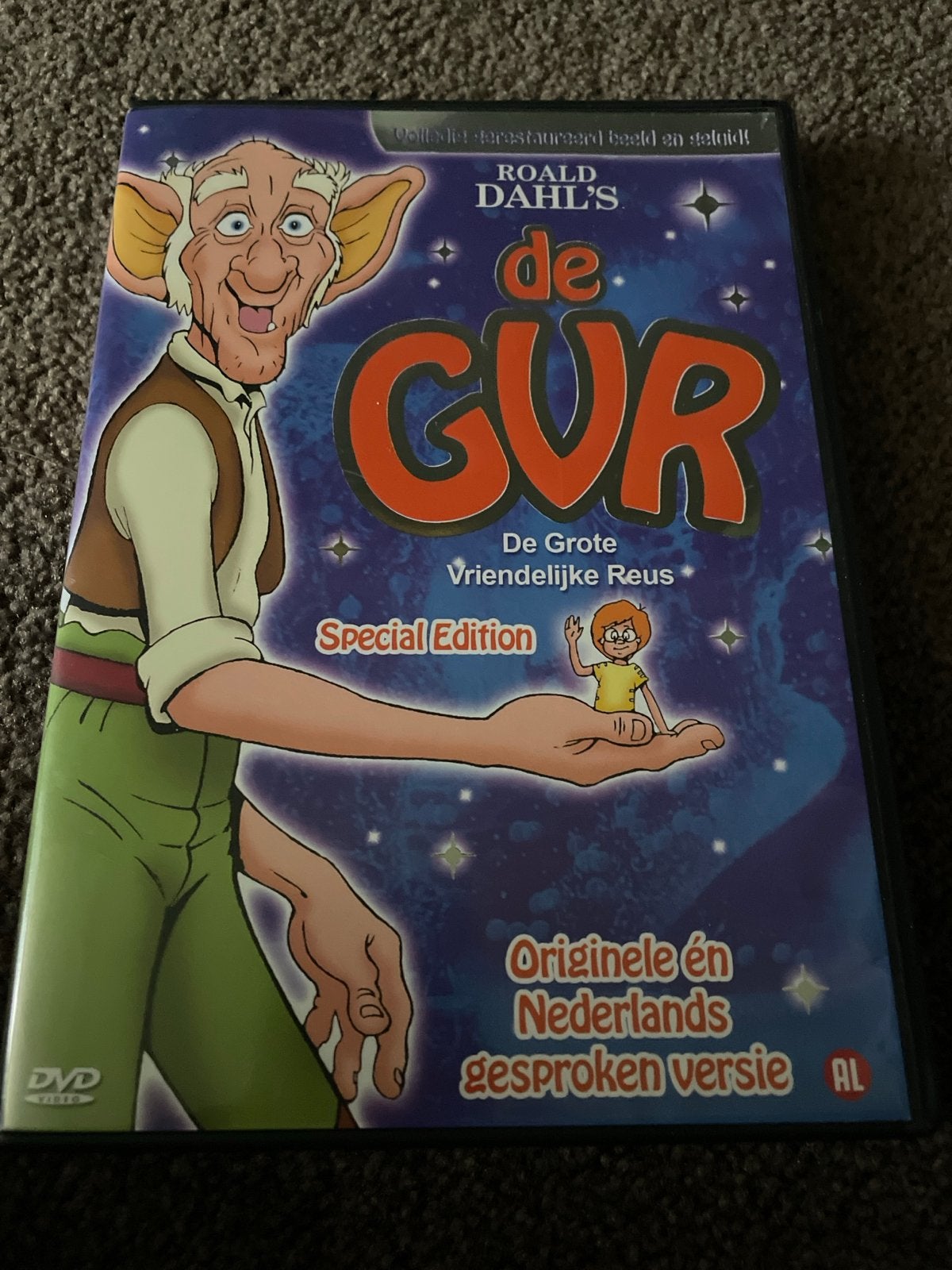 Roald Dahl's De GVR - Special Edition DVD, Gebruikt, Animatie, Film, Alle leeftijden