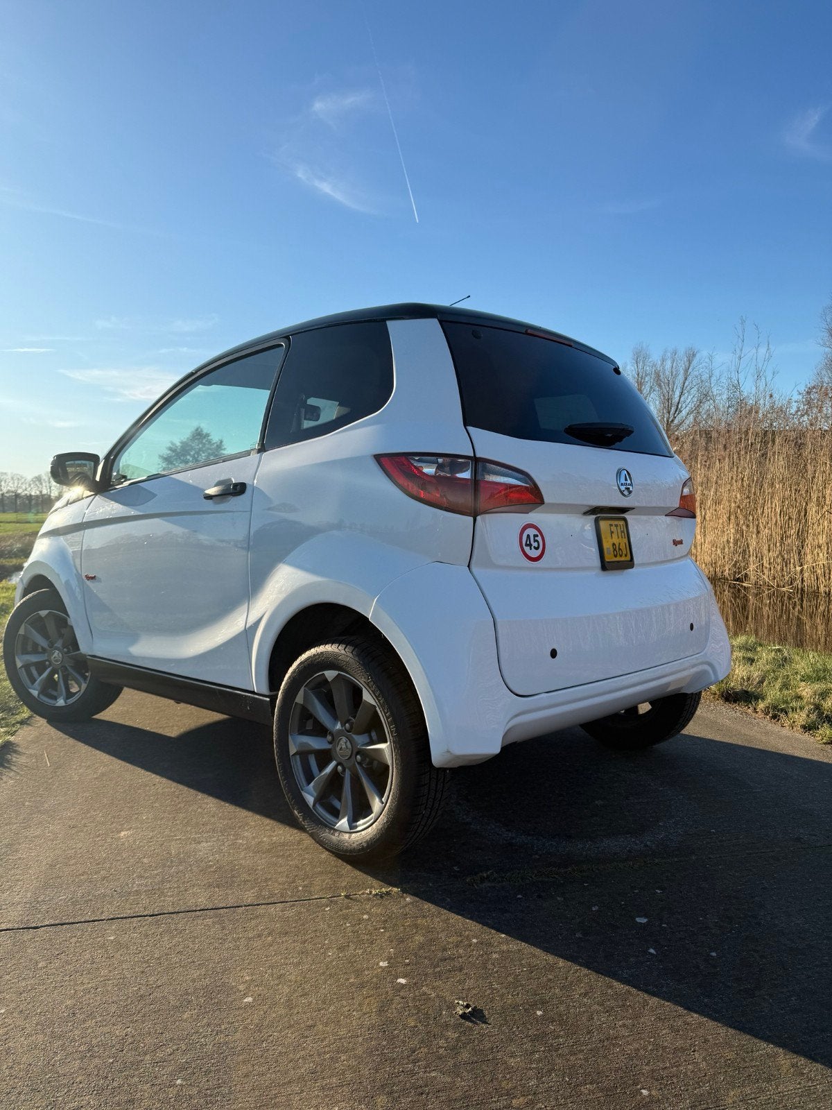 axiam city sport, Auto's, Wit, Leder, Diesel, Particulier
