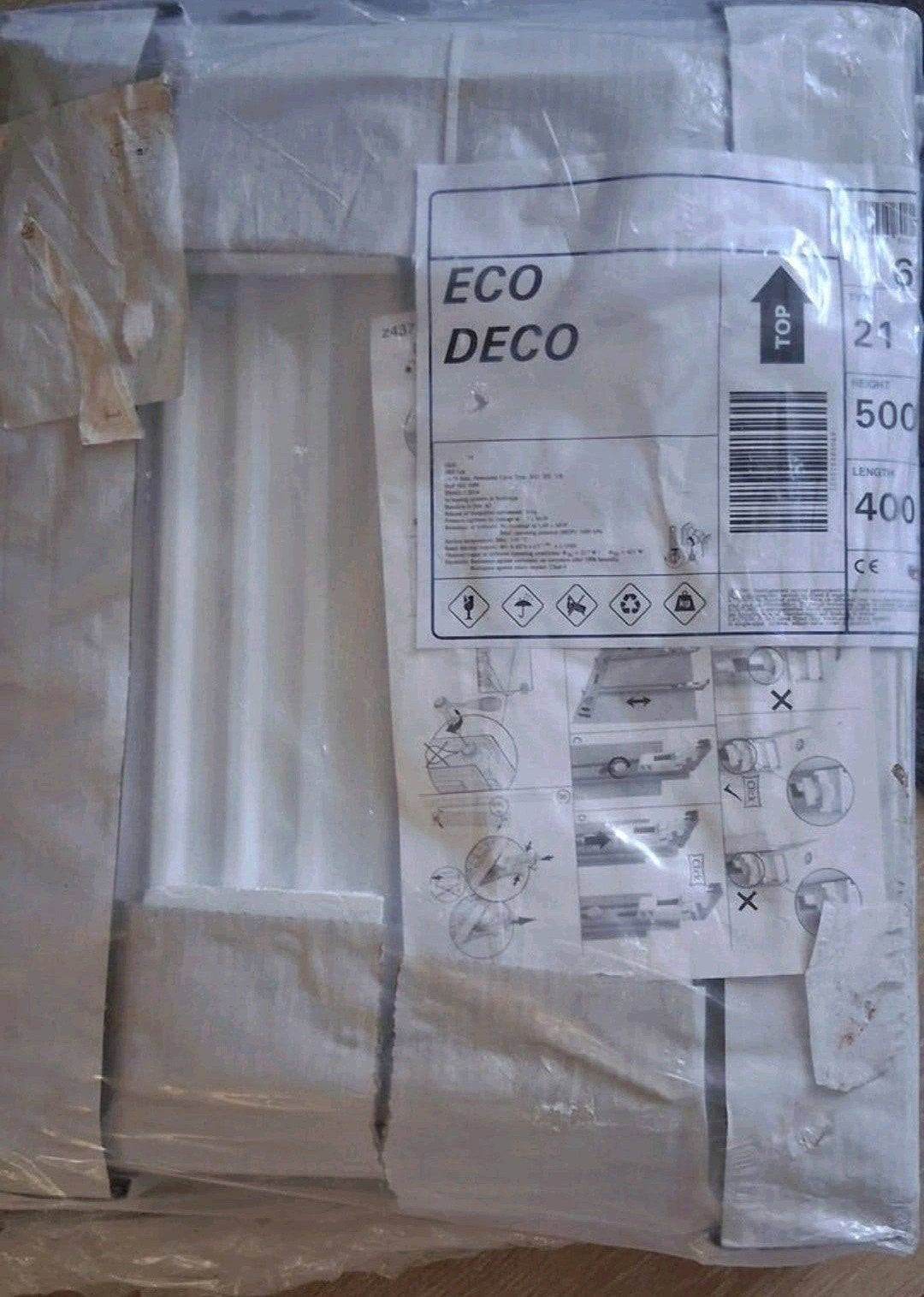 Eco Deco paneel radiator 50x40cm, Ophalen, Nieuw, Radiator, 30 tot 80 cm