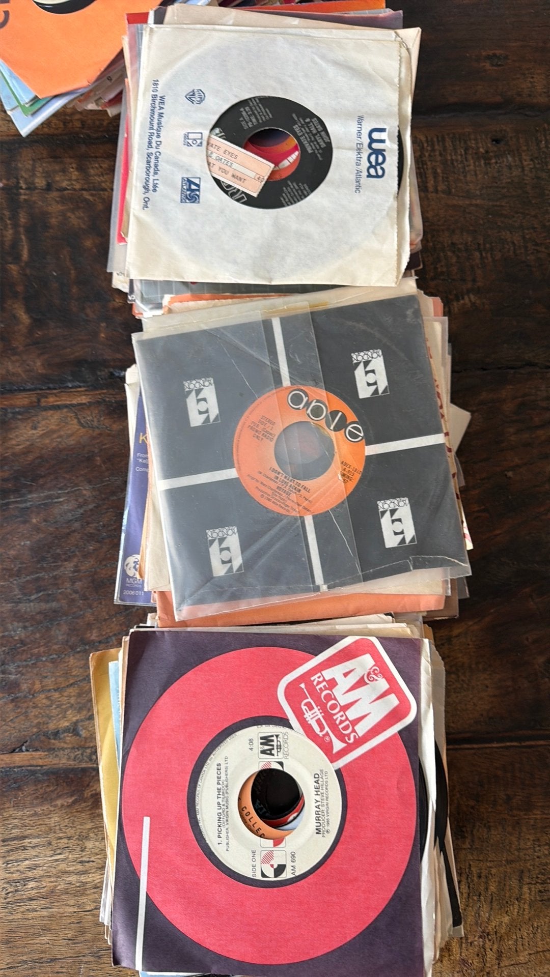 Partij 180 singles vinyl Canada/USA promo, Ophalen of Verzenden