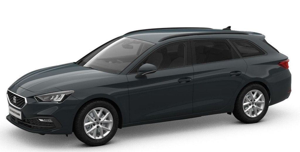 SEAT Leon Sportstourer 1.5 eTSI Style Business Intense, Stof, 1498 cc, Zwart, 4 cilinders