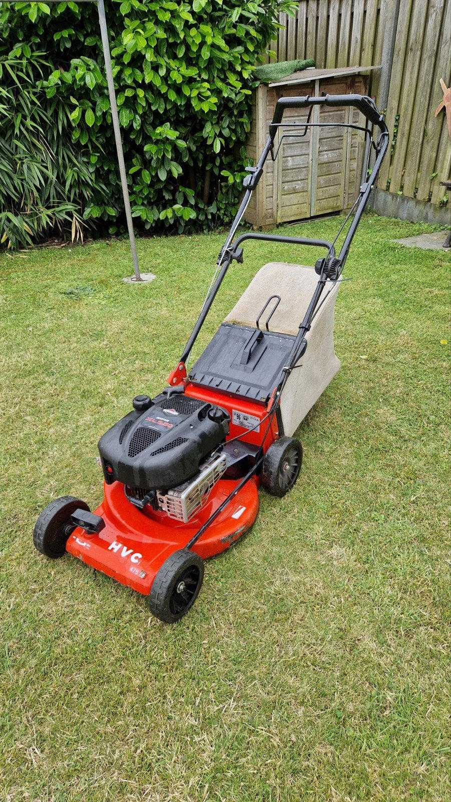 Hvc motor grasmaaier, Ophalen, Gebruikt