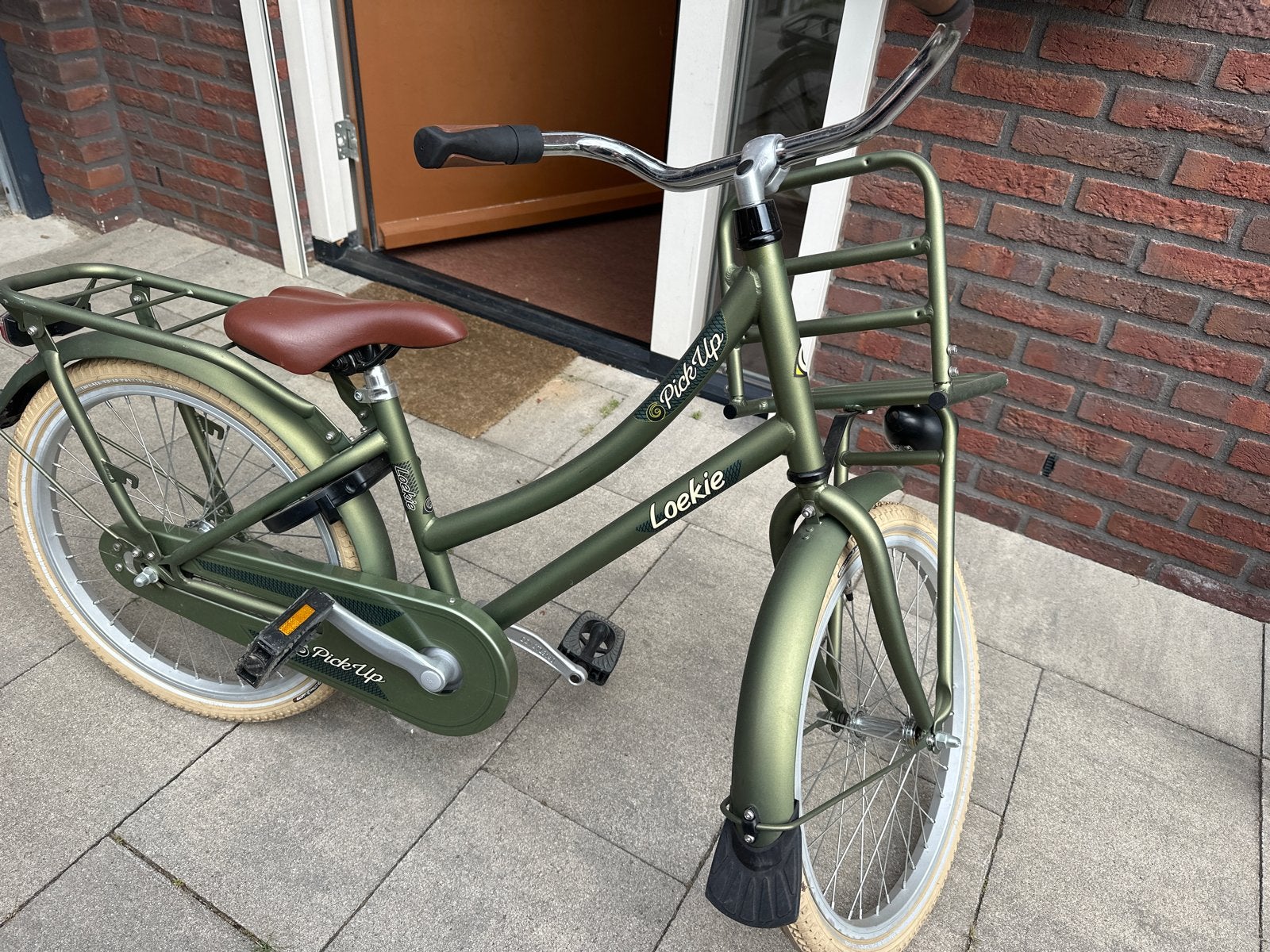 Loekie Pick-Up Kinderfiets 20 inch - Zo goed als nieuw, Fietsen en Brommers, Fietsen | Meisjes, Ophalen, Terugtraprem, 24 inch