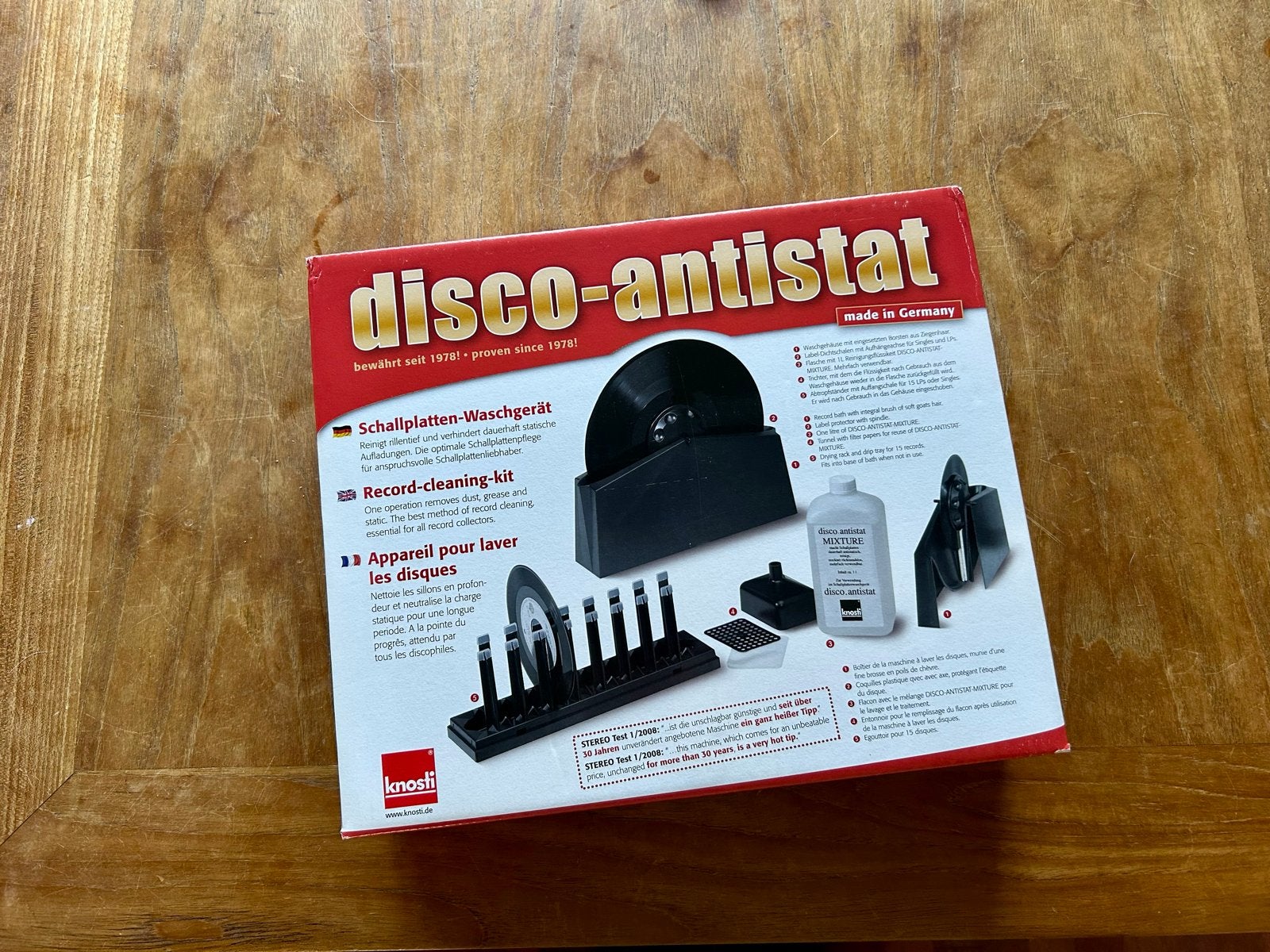 Disco-Antistat platenreinigingsset - Nieuw in verpakking, Ophalen, Nieuw in verpakking, Overige formaten
