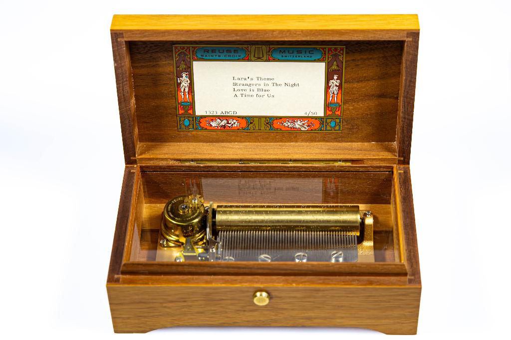 Speeldoos muziekdoos Reuge 4.50, Ophalen of Verzenden