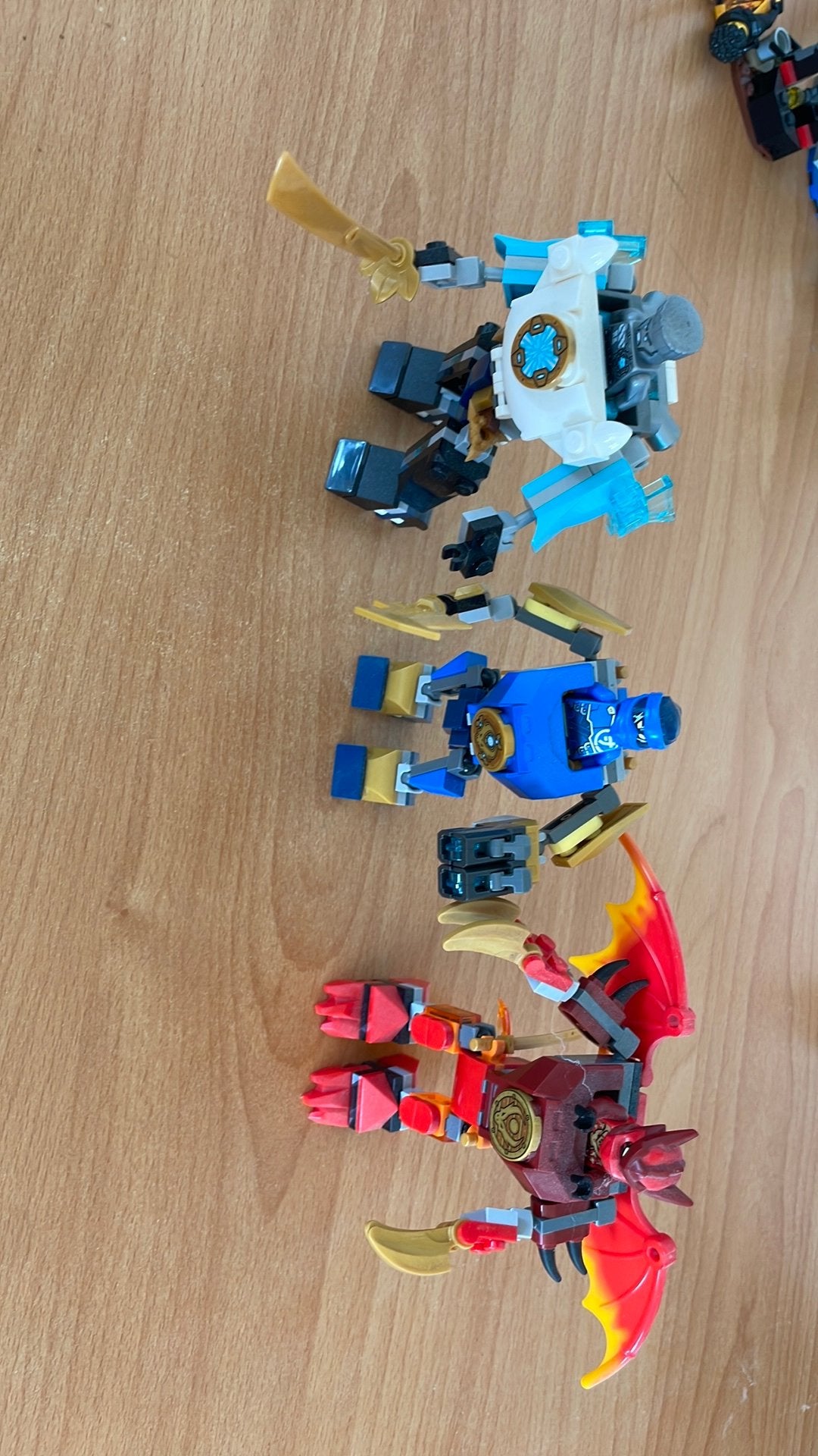 3 lego ninjago mechs, Lego, Nieuw, Ophalen of Verzenden, Compleet