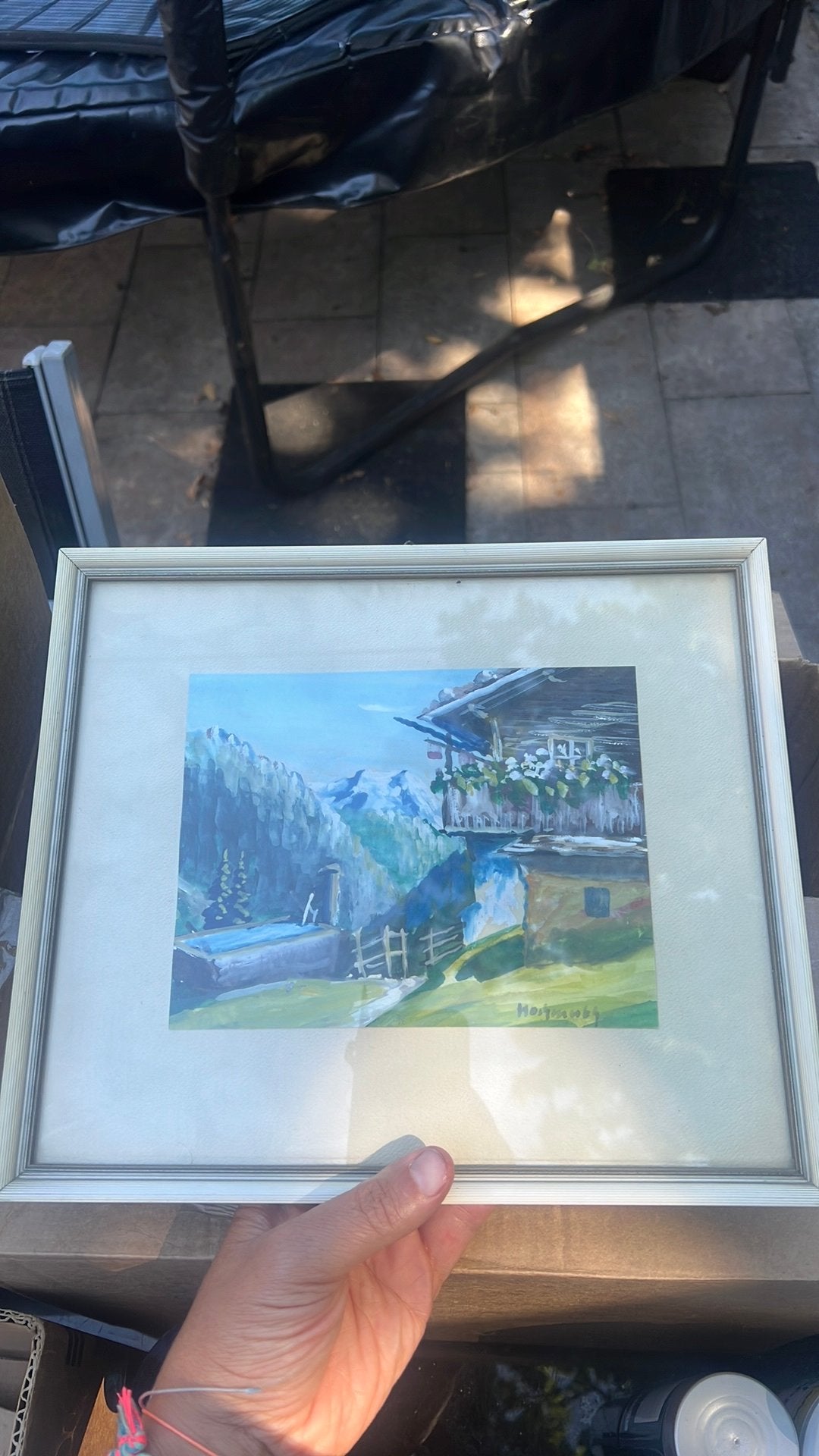 Mooi schilderij, Ophalen of Verzenden