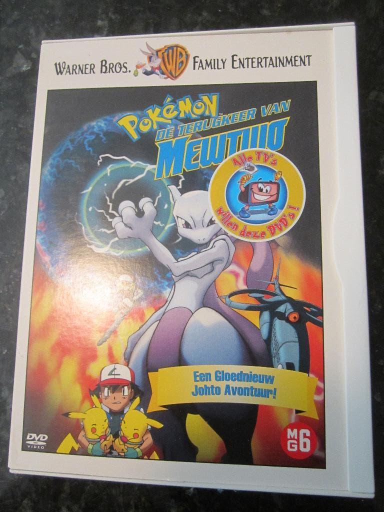 8.  Pokemon DVD,  De terugkeer van Mewtwo, Ophalen, Gebruikt