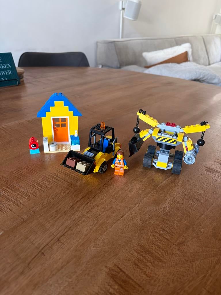 Lego Movie 70832 Emmet's bouwdoos - Compleet met figuur, Gebruikt, Overige thema's, Lego, Ophalen of Verzenden