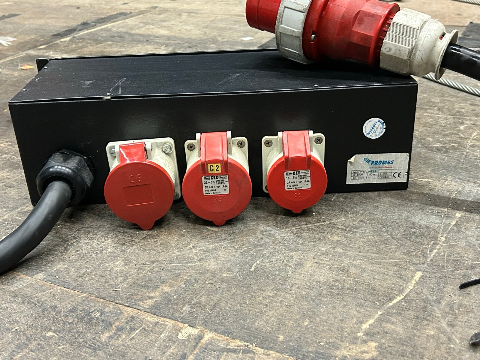Promes PRVL2HEB2 Stroomverdeler 400V 63A, Zakelijke goederen, Machines en Bouw | Onderdelen, Verzenden