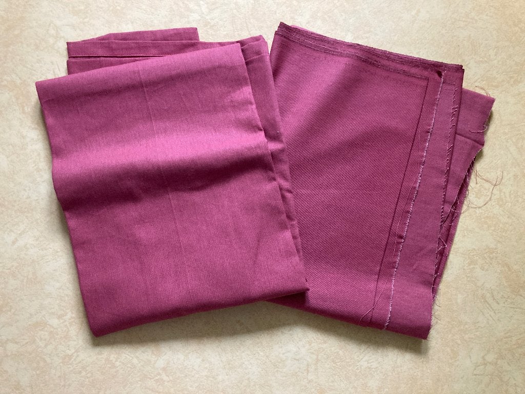 Stof restanten oude roze katoen, Hobby en Vrije tijd, Stoffen en Lappen, Ophalen of Verzenden, 30 tot 120 cm, Katoen, Roze