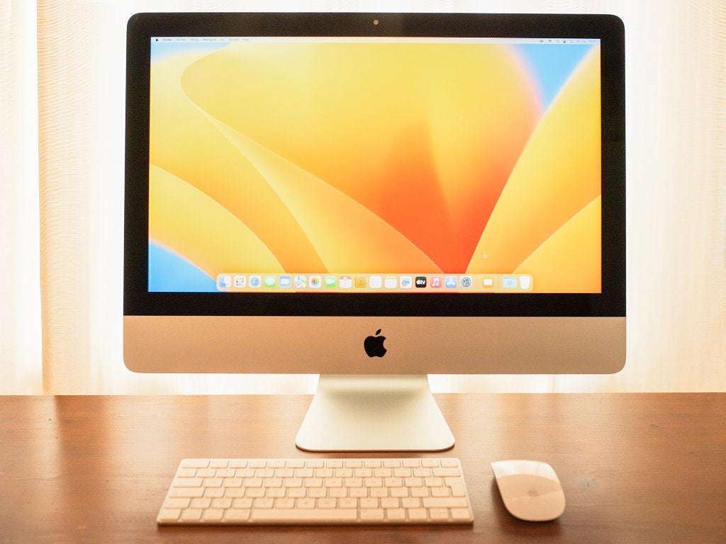 iMac 21,5 inch 4K Retina 3,4 Ghz Quadcore i5 late 2017, Computers en Software, Apple Desktops, Ophalen, HDD, IMac, 512 GB