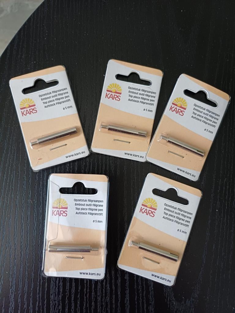 Opzetstuk voor filigraanpen ,nieuw,5 stuks., Ophalen of Verzenden, Nieuw, Overige thema's, Pons of Mal