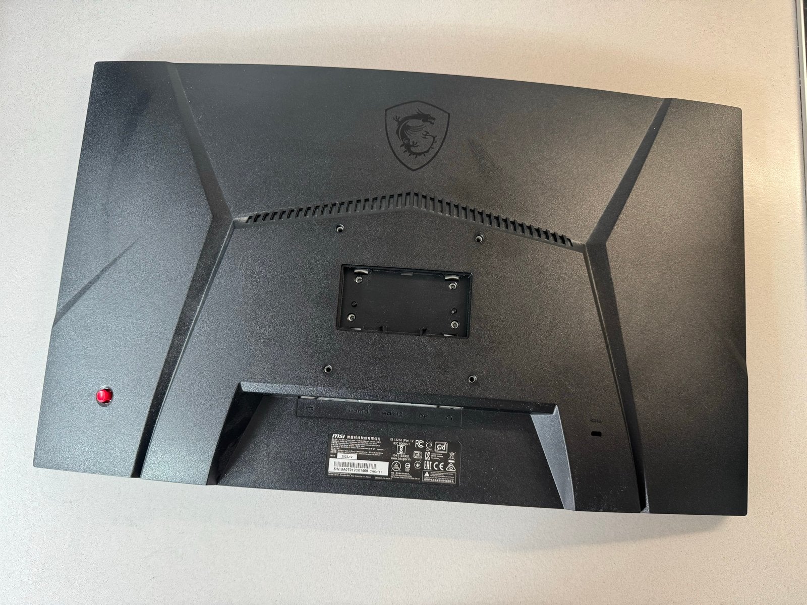 MSI Optix G27CQ4P 24 inch Curved Gaming Monitor 120hz, 101 t/m 150 Hz, Curved, VA, Minder dan 1 ms