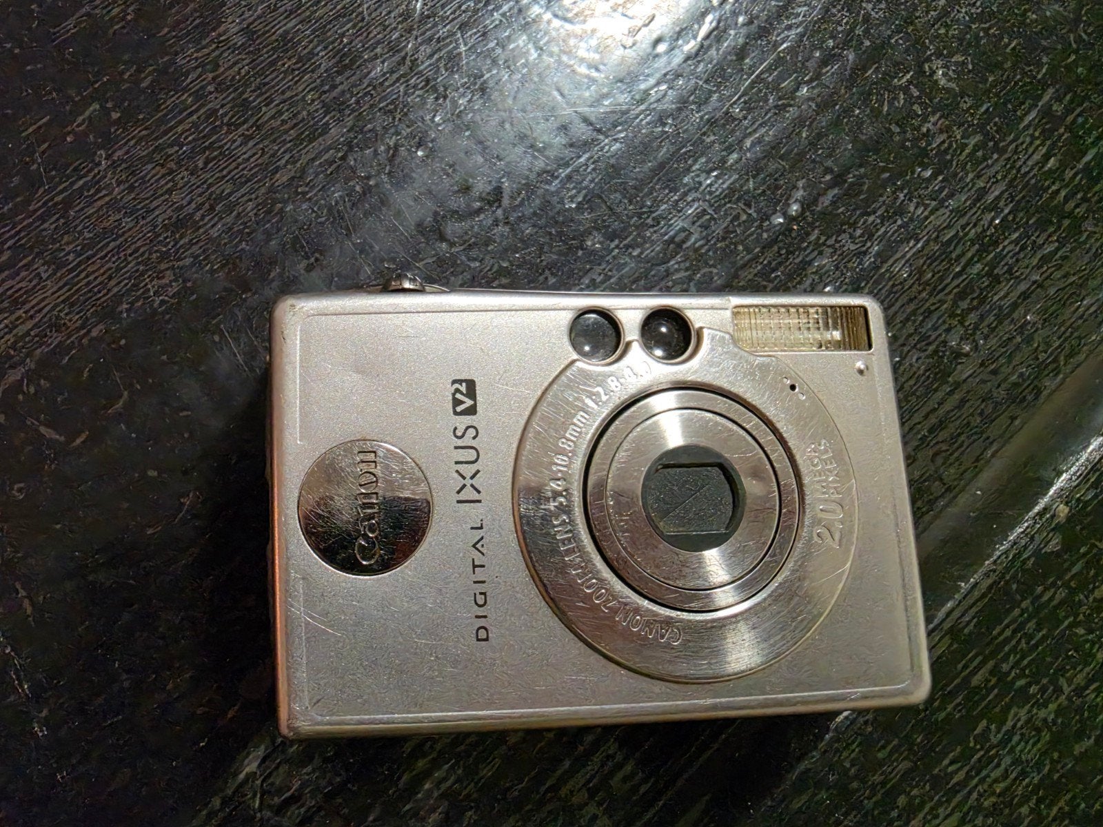 Canon Digital IXUS V2 Compactcamera - Werkend, Ophalen of Verzenden