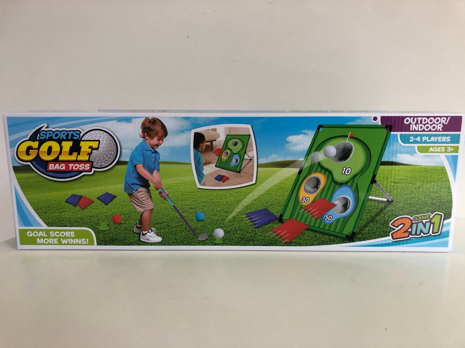 Nieuw Sports Golf Bag Toss 2-in-1 Spel - binnen of buiten, Ophalen, Nieuw