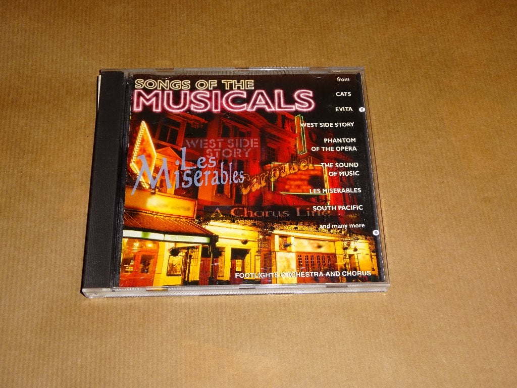 CD Songs of the Musicals, Ophalen of Verzenden, Zo goed als nieuw