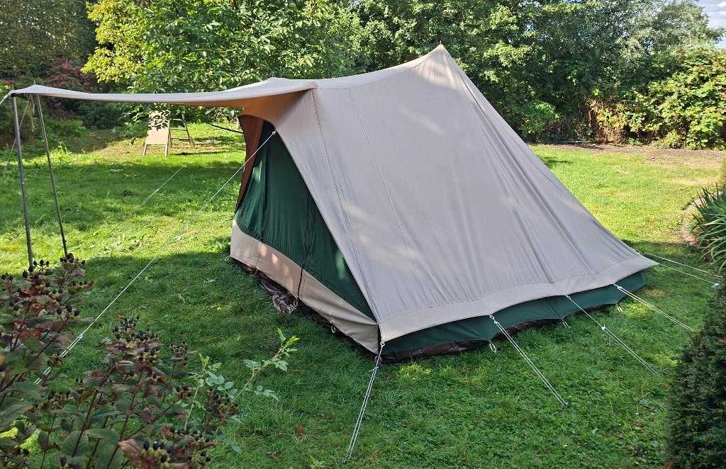 Tent Pyramide katoen  2 persoons, Ophalen, Gebruikt, Tot en met 2