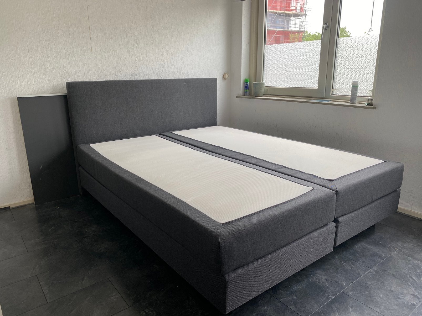 Tweepersoons bed 160x200cm, Ophalen, Gebruikt, Tweepersoons, 200 cm