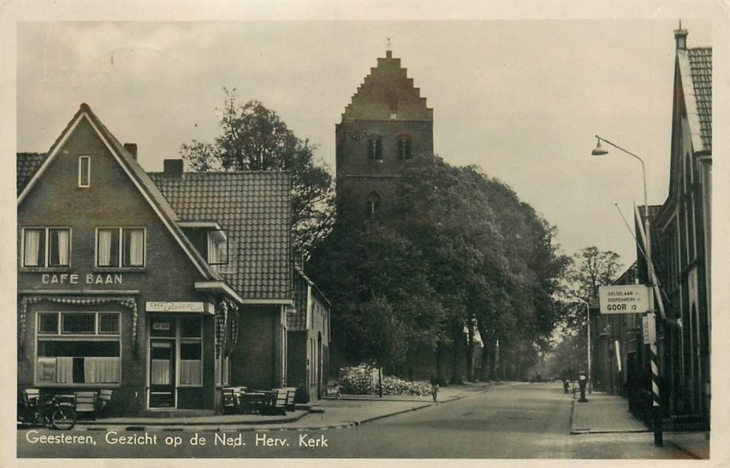 378-284-029 Geesteren Ned Herv Kerk, Verzamelen, Ansichtkaarten | Nederland, Gelderland, Voor 1920, Verzenden