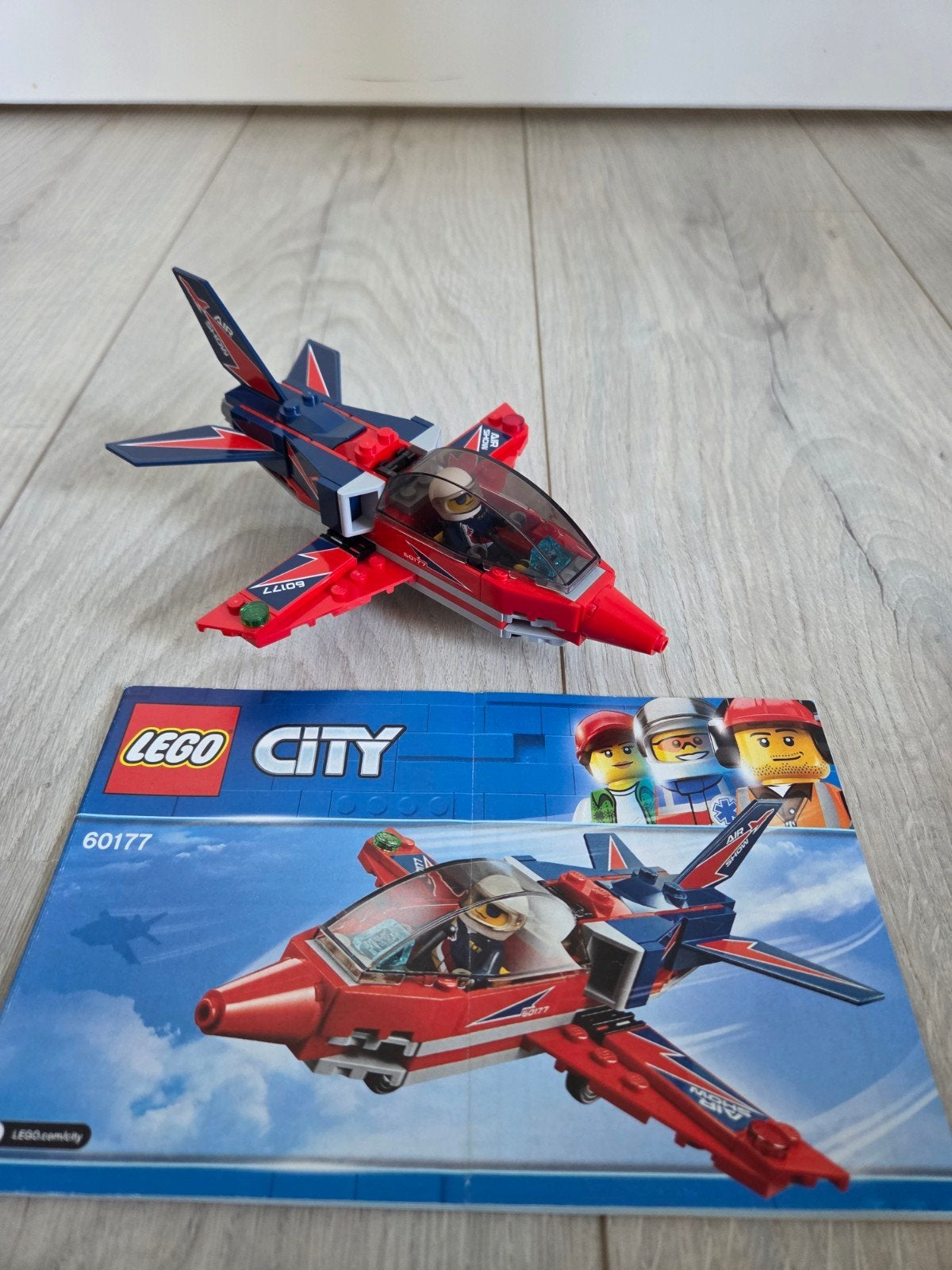 Lego City 60177 Straaljager met instructieboekje, Ophalen, Lego, Inclusief instructies, Complete set