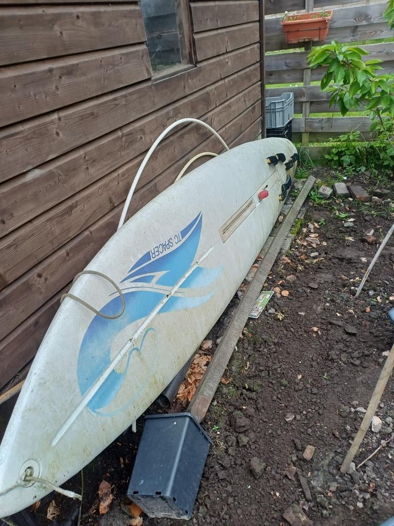 Oude Ten Cate Spacer surfplank - ideaal voor SUP/speelplank, Ophalen, Gebruikt, 300 cm of meer, Met vin(nen)