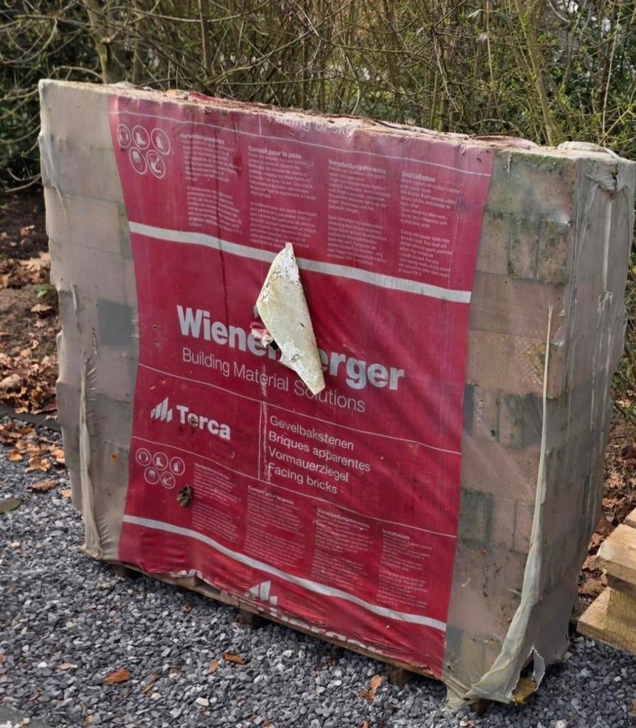 GOEDKOOP! Wienerberger waalformaat bakstenen EUROA VB WF, Doe-het-zelf en Verbouw, Metselstenen, Ophalen, Nieuw, Bakstenen