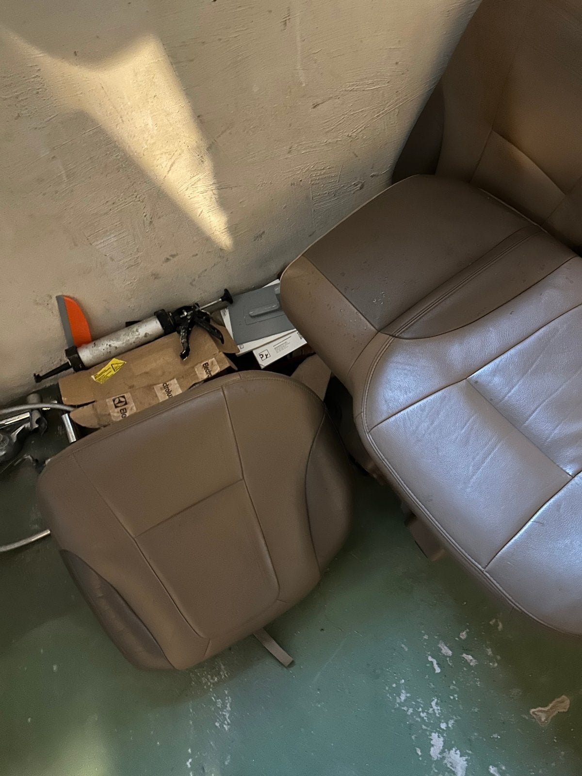 Chevrolet Trailblazer Stoelen en Achterbank - Bruin Leer, Ophalen of Verzenden, Gebruikt, Chevrolet