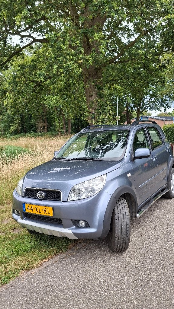 Daihatsu Terios Expedition 1.5 2WD AUT 2007 GrijsBlauw, Auto's, Daihatsu, 1350 kg, 400 kg, 49 €/maand, Metallic lak