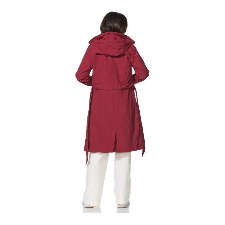 Happy Rain Days - Damesjas Donkerrode Trenchcoat Geneve -..., Overige kleuren, Info@happyrainydays.nl, Maat 42/44 (L), Jaagpad 32 1059 BP Amsterdam