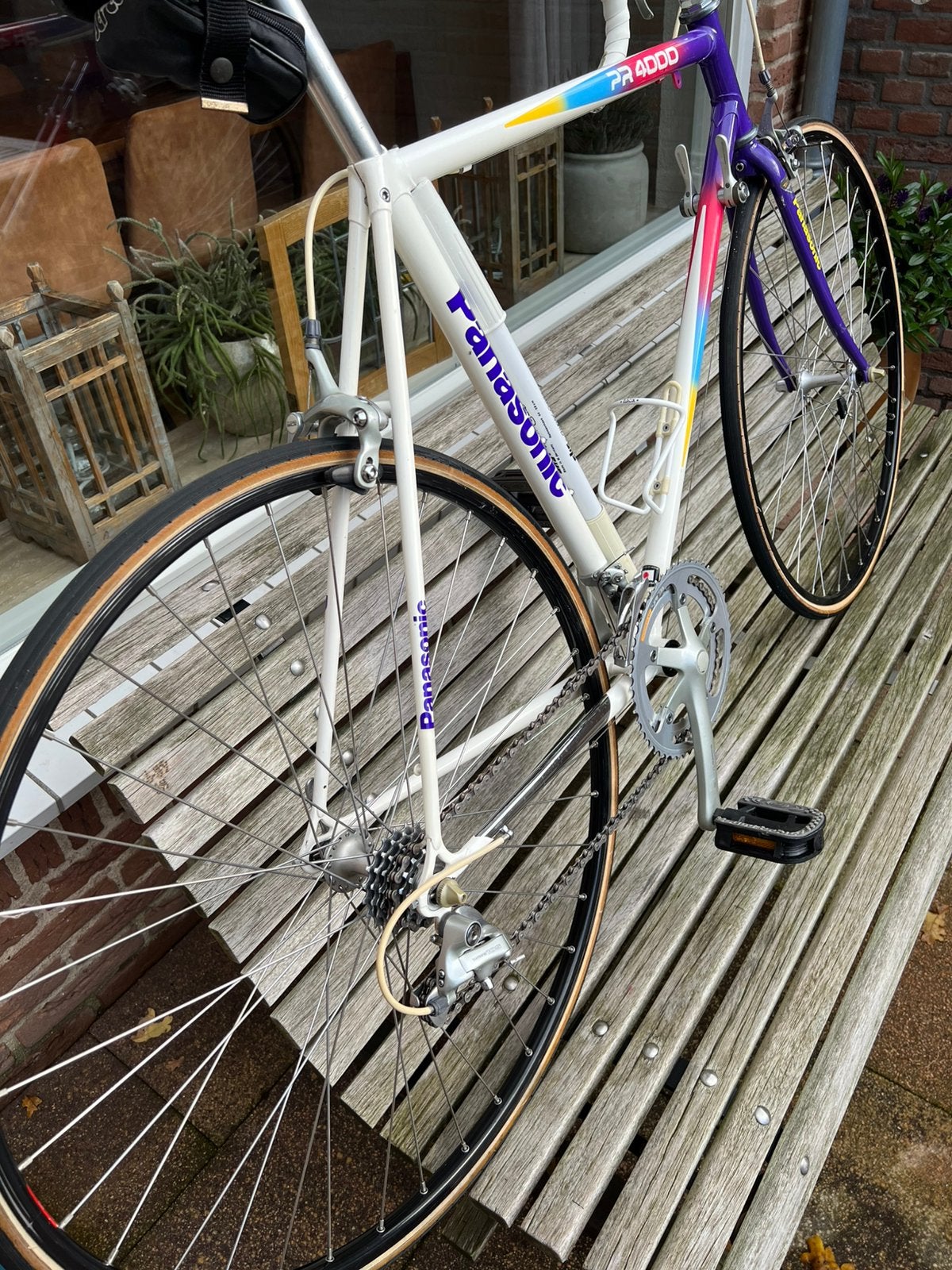 Vintage panasonic race fiets, Fietsen en Brommers, Ophalen, Velgrem, Jaren '60 of nieuwer