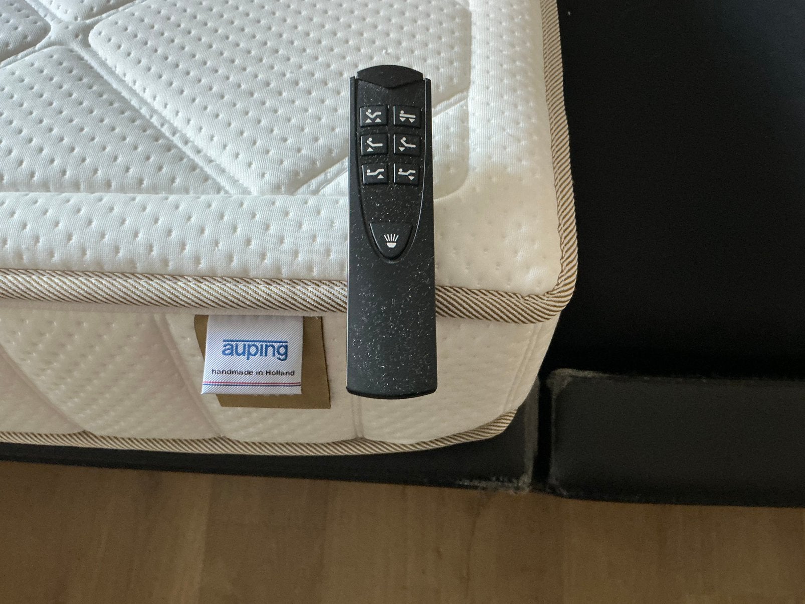Auping bed met Pullman matrassen, elektrisch verstelbaar, Huis en Inrichting, Slaapkamer | Bedden, 90 cm, Tweepersoons, Ophalen of Verzenden