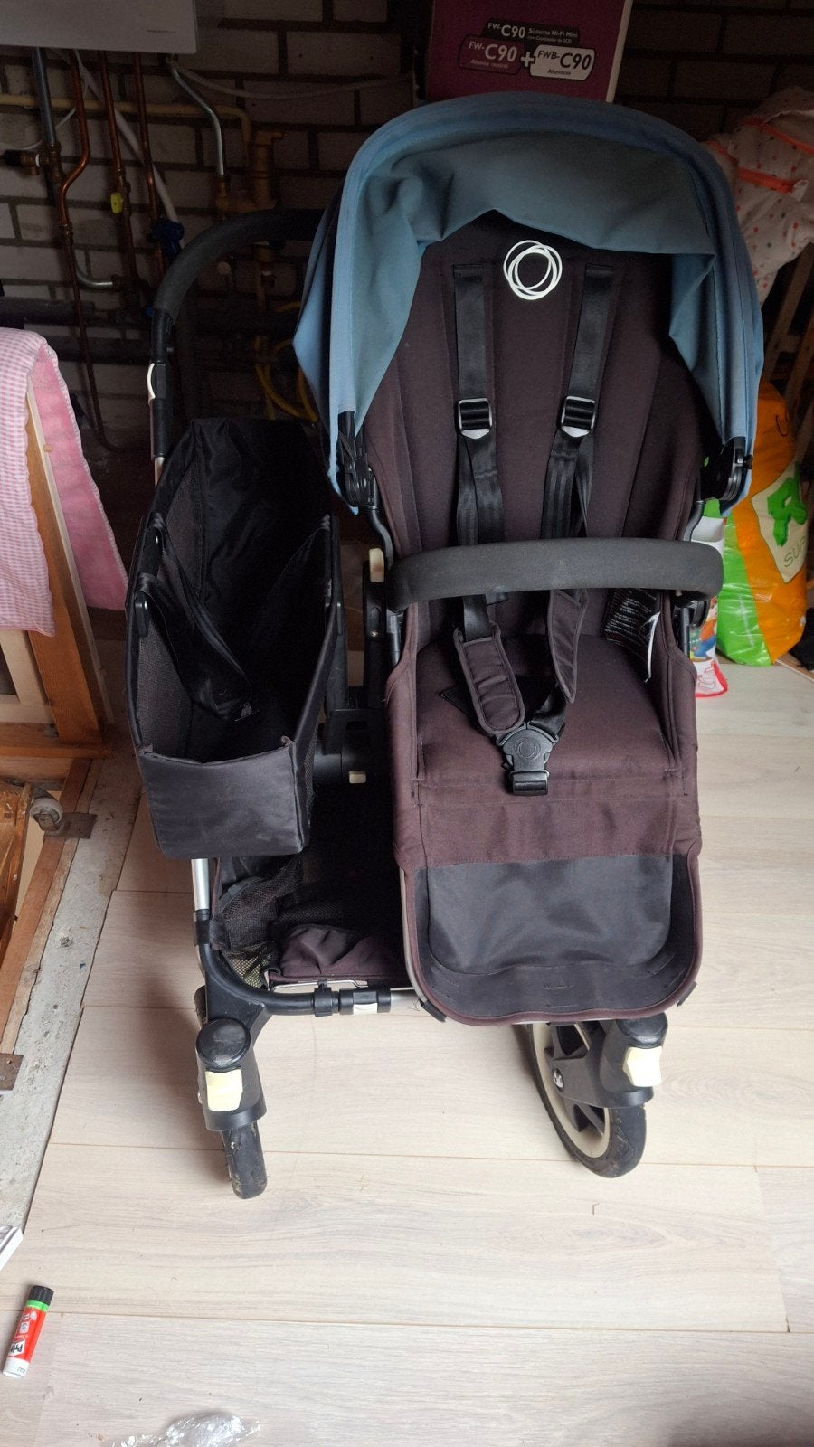 Bugaboo Donkey Duo kinderwagen voor tweeling/baby en dreumes, Ophalen, Gebruikt, Bugaboo, Combiwagen