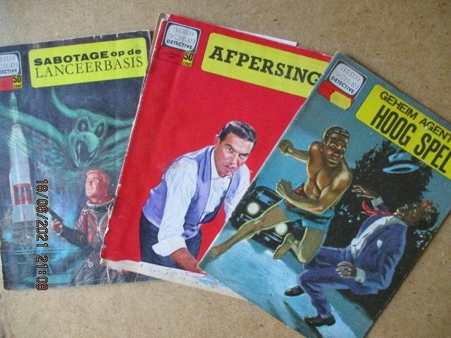 adv4418 beeldscherm detective, Boeken, Strips | Comics, Eén comic, Ophalen, Gelezen, Overige gebieden