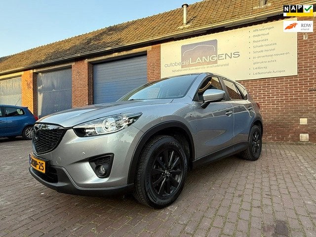 Mazda CX-5 2.0 TS+ 2WD PDC V + A, Trekhaak, Cruise, Bi-Xenon, Voorwielaandrijving, 1295 kg, 4 cilinders, Automatische klimaatregeling
