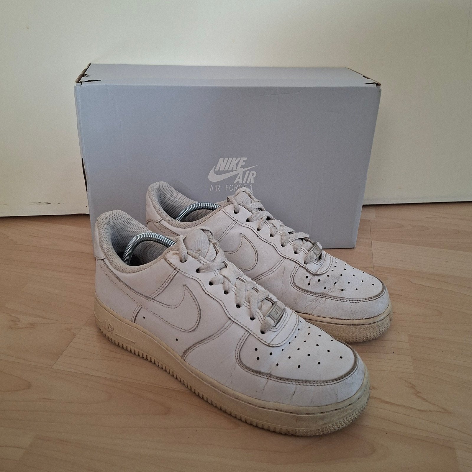 Nike Air Force 1 '07 witte sneakers maat 40, Wit, Nike, Ophalen of Verzenden, Sneakers of Gympen