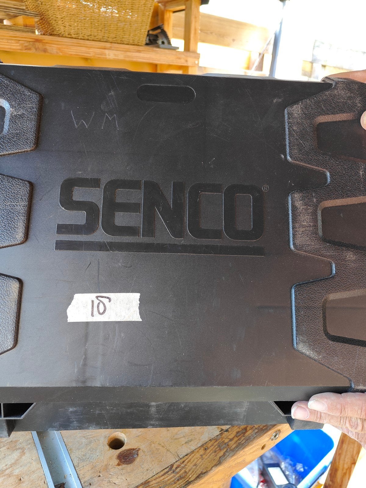 Senco accu tacker met lader en koffer, Ophalen, Zo goed als nieuw